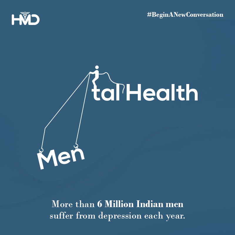 hmdhealthcare's tweet photo. It is natural for men to have #emotions. Their cry for help doesn’t make them any less of a man. #Letsnormalize men talking about their #mentalhealth without being judged, so they don’t suffer in silence.
#BeginANewConversation  #EndTheStigma #SeekTreatment #Depression #Stress https://t.co/z2x7OyV83q