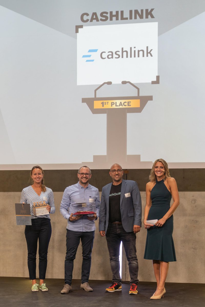 Congrats to our portfolio company @cashlink_de for winning the #FintechGermanyAward2021 in the “Early” category! Fantastic news for the entire Cashlink team!

#FTGA2021
