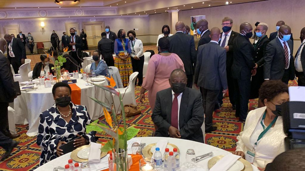 ReginahMhaule's tweet photo. Join us for the 21st National Teaching Awards, a celebration of top performing educators in the sector. It is an honour to be joined by the President @CyrilRamaphosa @PresidencyZA @DBE_SA @GovernmentZA @DBE_NTA #NationalTeachingAwards 🏆🥇

Event link: https://t.co/bYbOIjBCZH https://t.co/W8QkoEcZak