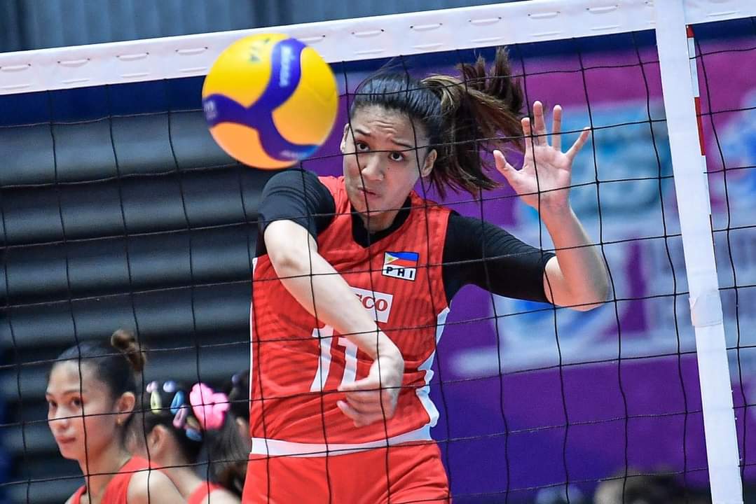 wehavefaith_11's tweet photo. Continue making us proud, @faith_nisperos 💙👏🇵🇭 #WeHaveFaith #OneBigFAITH #AVC2021 #Sambansa #LabanPilipinas #AVCWomensClubChampionship #RebiscoPH https://t.co/BxnNx8Dkyk