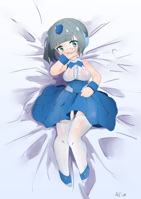 「1girl bed sheet」 illustration images(Latest)｜4pages