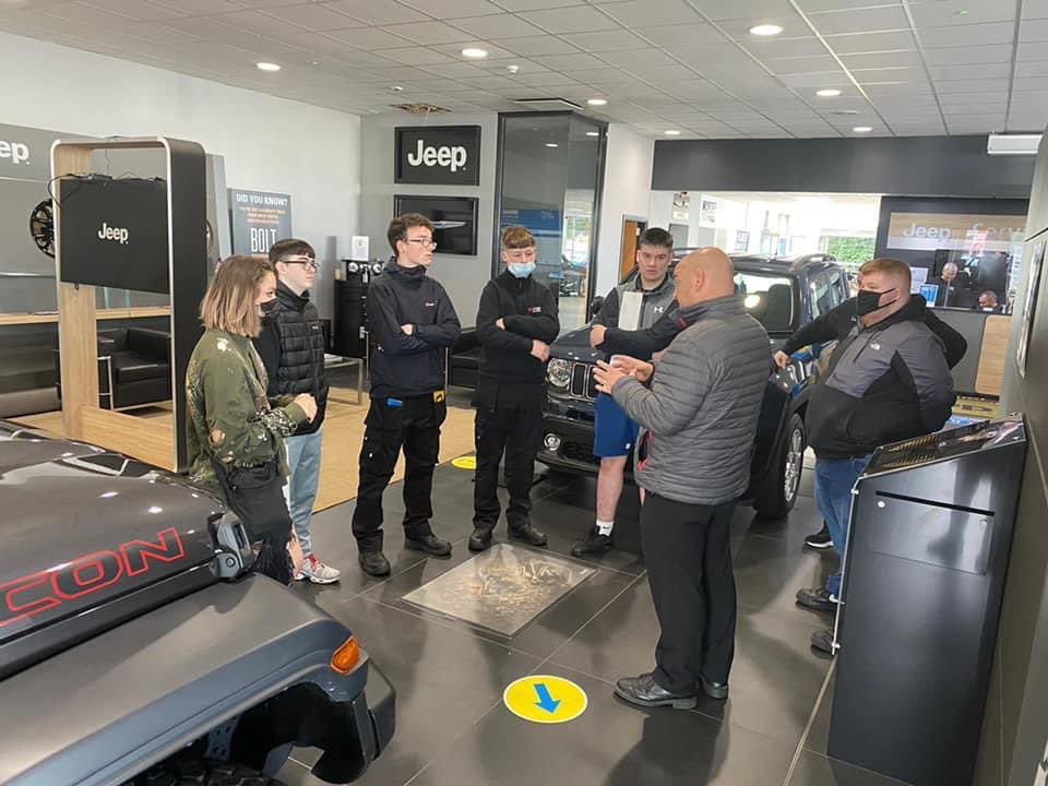 Workforceonline's tweet photo. ✨This week our Vehicle Parts students enjoyed a tour of Charles Hurst as part of their qualification induction!

Thank you to David and Aaron who facilitated an informative session and tour! ✨

#induction #vehicleparts #skills #madetherightchoice 

@CharlesHurstGRP https://t.co/f8bEYAFbBs