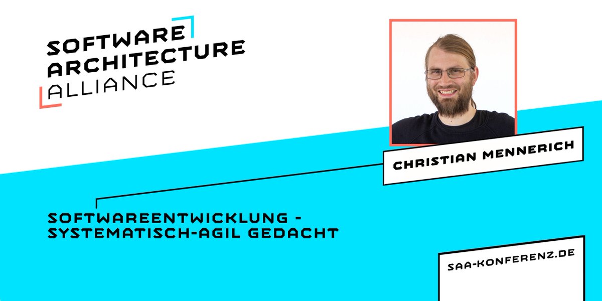 synyx_ka's tweet image. Heute startet die #SAAconf. Freuen dürft Ihr Euch auf viele spannende Vorträge. Mit dabei ist auch unser @cmennerich mit &quot;Softwareentwicklung – systematisch-agil gedacht&quot;. 
#agileSoftwareentwicklung