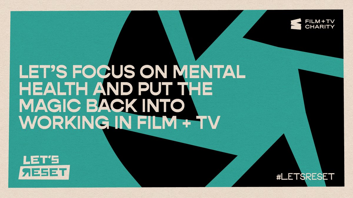RT: 9 in 10 people working behind the scenes in film and TV have experienced a mental health problem. It's clear we need to rethink how we do things in our industry.  Let's reset. Be part of the change 🔗 bit.ly/3uHrqi4

#WeAreFilmAndTV #LetsReset