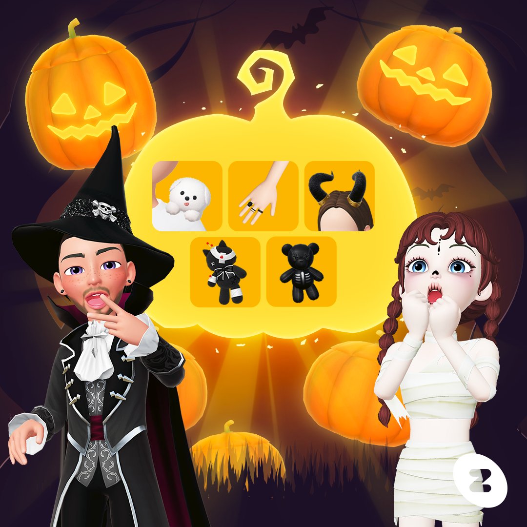 zepeto_official's tweet photo. Are you going to enjoy the party by yourself?👻
Invite a friend to get a Black Fantasy item!
More invites, more rewards 😉

Invite a friend 🎁  https://t.co/O0QwxTt0RD 

#ZEPETO #Halloween #InviteRewards
#Character #Avatar #3DCharacter
#Virtualworld #Virtual #Metaverse https://t.co/IyffSlcbtj
