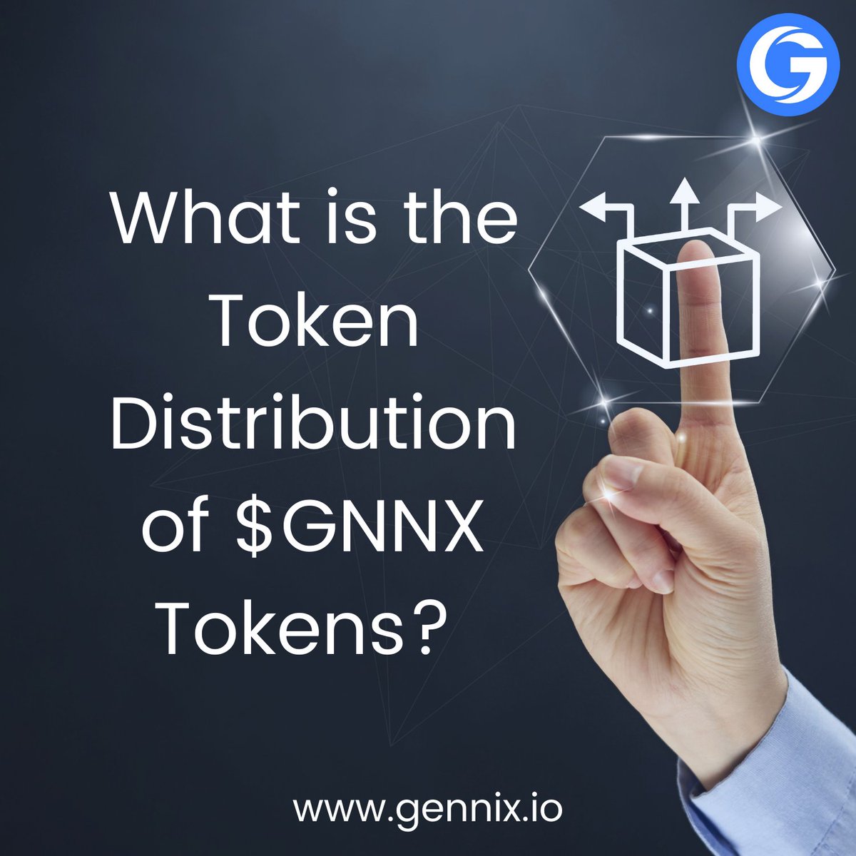 20% Ecosystem, 20% team &amp; advisors, 25% presale, 10% reserved for future sale, 5% airdrop, 20% liquidity.
#Defi#Blockchain#Gennix#Crypto#cryptocurrency#NFT