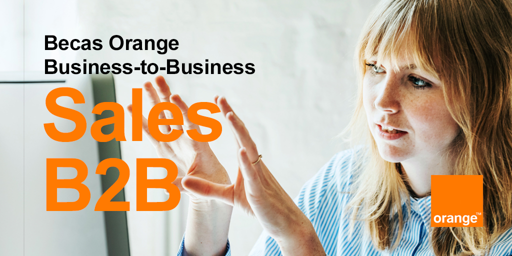 Talentoteca's tweet photo. @orange_es lanza una nueva edición de sus becas para talento joven con las que podrás desarrollar todo tu potencial junto a los mejores expertos. Las Becas “Sales B2B” 👉 https://t.co/AzUTTQIDH5.  

#BecasOrange #DejaVolarTuTalento #B2B #SalesB2B #Sales https://t.co/BDVCIID6QQ