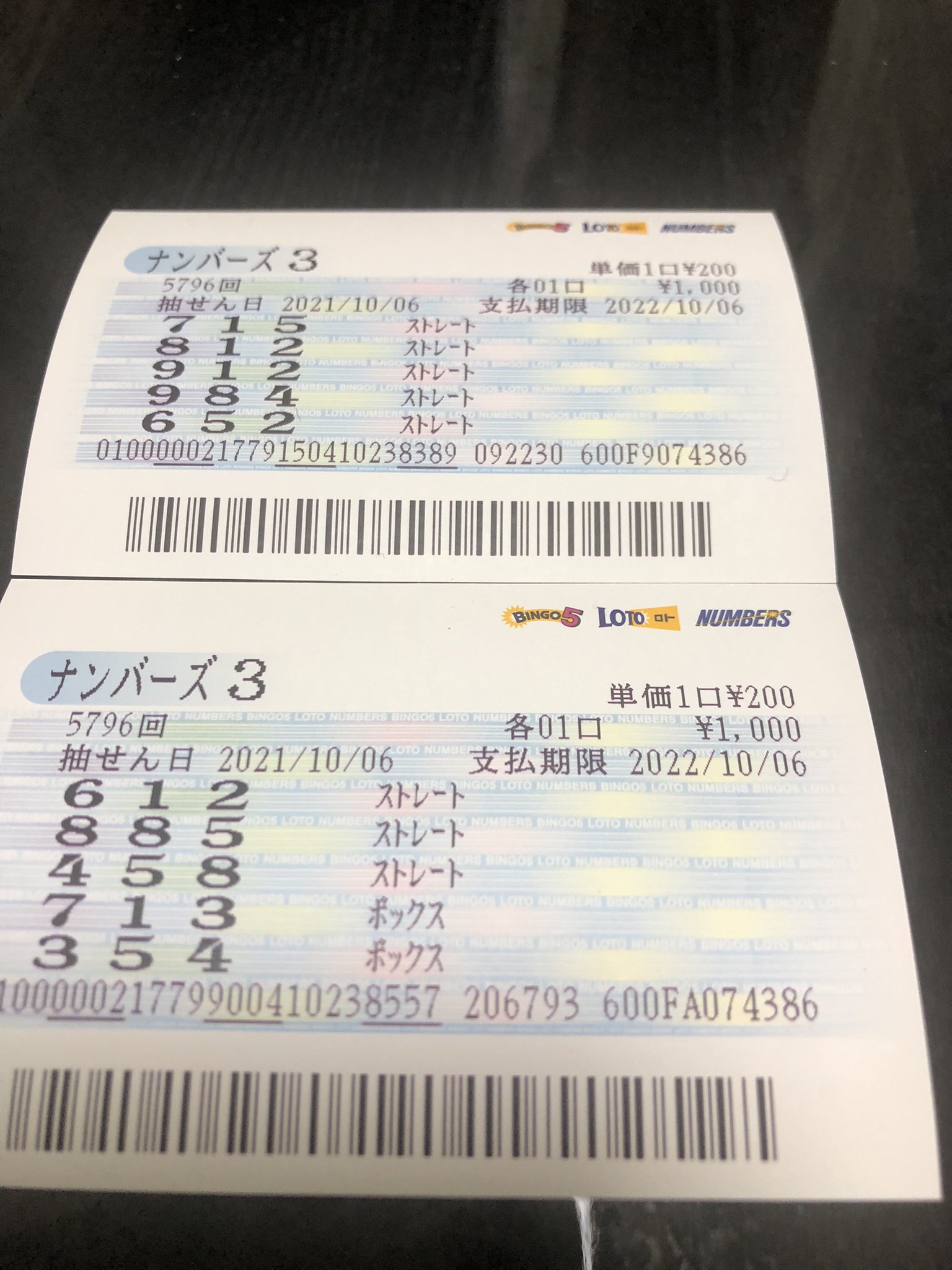 大内朝洋 宝くじ予想家の助手 Numbers 3 Twitter