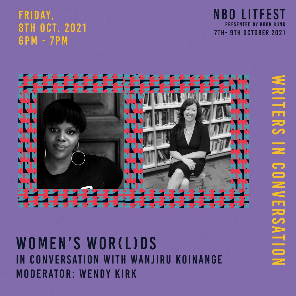 BunkBooks's tweet photo. Catch @ShiroKoinange at #NBOLitfest this Friday from 6pm! Shiro will be in conversation with @womenslibrary’s @WendyKirkGWL about her bestselling debut - The Havoc of Choice - and reflecting on the power of literature in these times! Sign up here https://t.co/EnFj1PXZ0o https://t.co/wOq87YK2sa