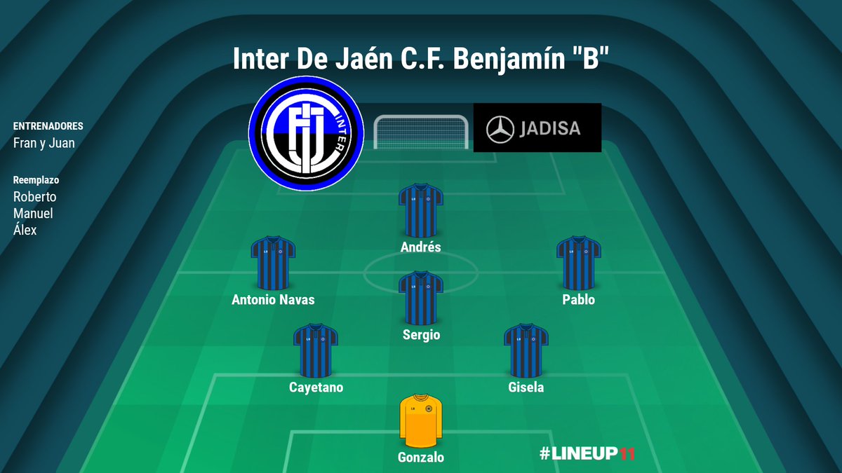 InterJaen's tweet photo. ⚽️ACADEMIA INTER | #Alineaciones
🔵⚫👧🏻🧒🏻 Os dejamos las alineaciones de los distintos equipos de nuestra #Academia #Inter #Jaén que han disputado partidos este pasado fin de semana ⚽️🥅📸
#InterBenjamín #InterAlevín #InterInfantil #InterCadete #InterJuvenil https://t.co/hGlZpE2FPO