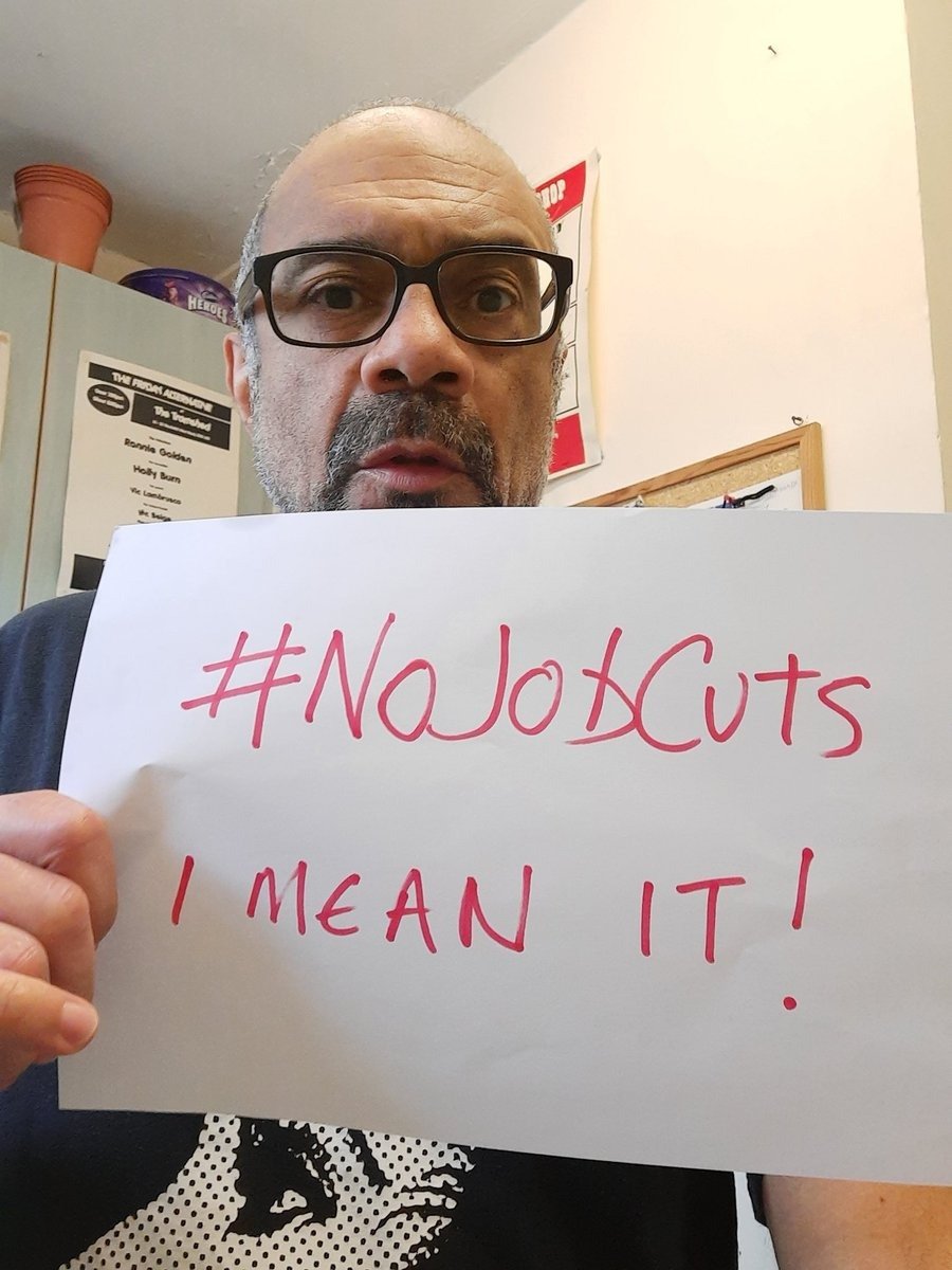 GoldsmithsUCU's tweet photo. Day 3 of our #NoJobCuts week of action. Members at @GoldsmithsUoL are asking SMT to guarantee no redundancies and for @LloydsBank and @NatWestGroup to #OpenTheBooks so we can see how much profit they're hoping to make from management's attack on the humanities. Join in! https://t.co/rhgEBr4lNA