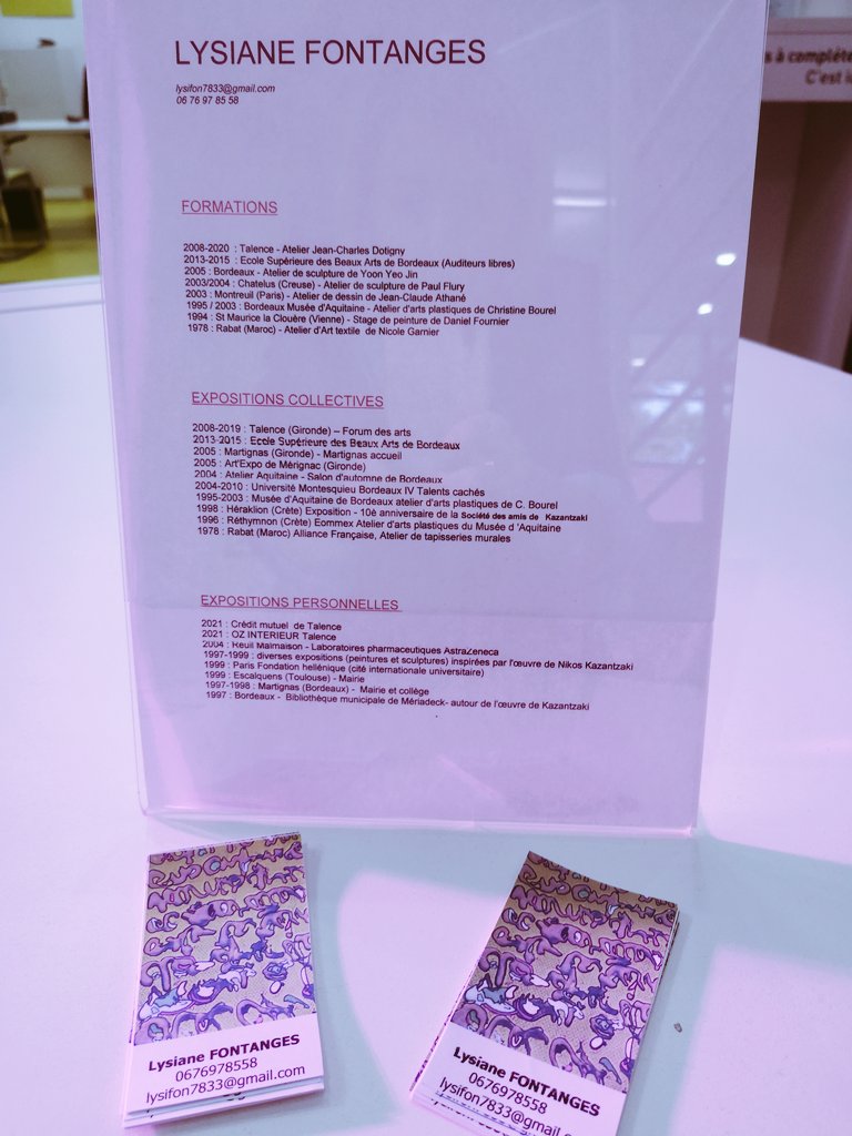 Ce mois-ci le Crédit Mutuel de Talence soutient une de ses clientes artiste peintre ✨
"tout artiste est précieux car il apaise le monde humain et enrichit le cœur des hommes" #vitrinepartenaire
#streetArt #peinture #artsgraphiques
@cmso334 <a href="/CMSudOuest/">CMSudOuest</a>