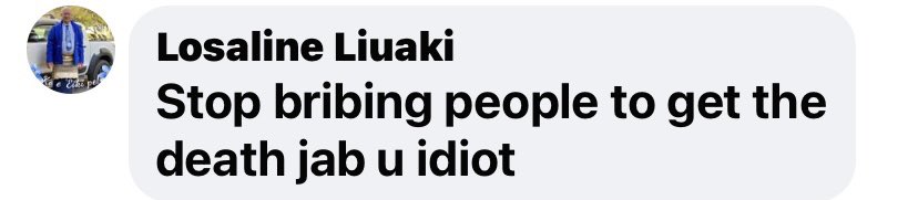 Ever wondered why more high profile people don’t put their hands up and declare themselves pro-vaccine. Here’s a snapshot from just the last hour. Can’t be stuffed hiding their names anymore.