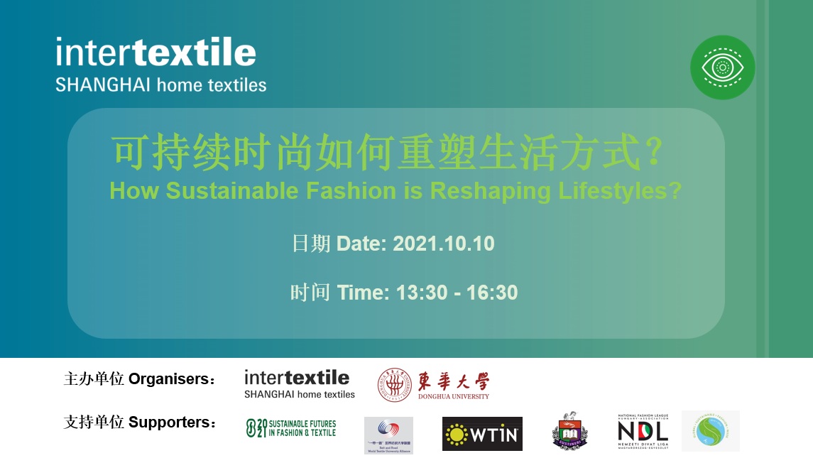 Divatliga's tweet photo. #intertextileSanghai // How Sustainable Fashion is Reshaping Lifestyle?
Our organisation and our #GSFW are also supporting partners of this programme. Proud to be involved thanking for the excellent collaboration with Dr. Guoxiang Yuan at Donghua University. https://t.co/L71J49SOl7