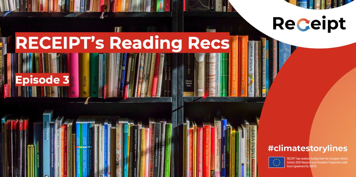 🍂 As fall approaches, it's time to refresh your library! 📚RECEIPT has compiled a new reading list to peruse by the fireside. Get your tea ready🍵 &amp; check out our experts' discoveries on climate services &amp; financial aspects of climate change ➡️climatestorylines.eu/news-event/rec…