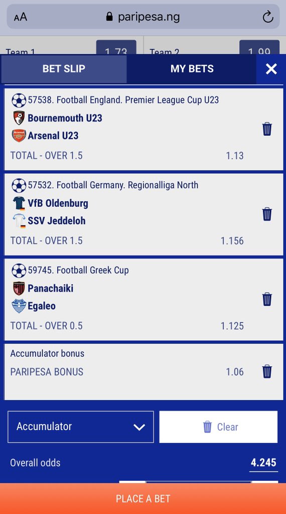 joyfultips's tweet photo. 4 odds on Paripesa 

Code 👉🏾 9ABXA

Stake here 👉🏾 https://t.co/GyXhz9db10

Gamble responsibly https://t.co/zse5RrgaiC
