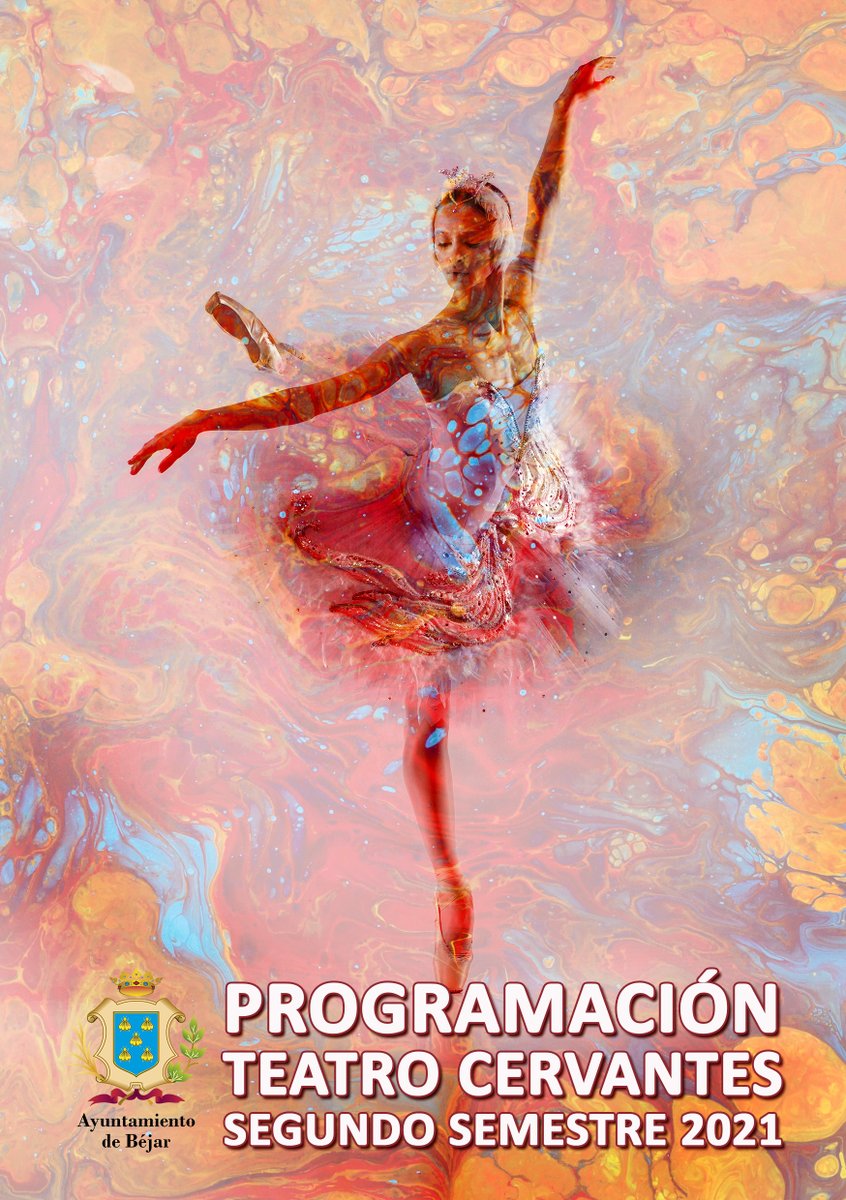 aytobejar's tweet photo. El próximo sábado, 9, comienza la nueva programación del Teatro Cervantes. La venta de entradas: el día antes de la actuación de 18.00h a 20.00h en la taquilla del teatro; el mismo día de la representación, 2 horas antes del inicio y en la web: https://t.co/Th2bcnn1e1 https://t.co/wnqCTXu79G