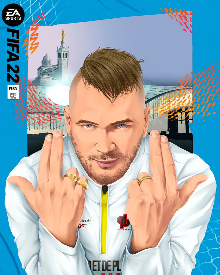 mouv's tweet photo. INCROYABLE : dans la prochaine mise à jour de FIFA 22, vous pourrez célébrer un but avec le signe de Jul !😍💯
#FIFA22 

Eh mercé @EASPORTSFIFA ! https://t.co/P8rbbh54ab