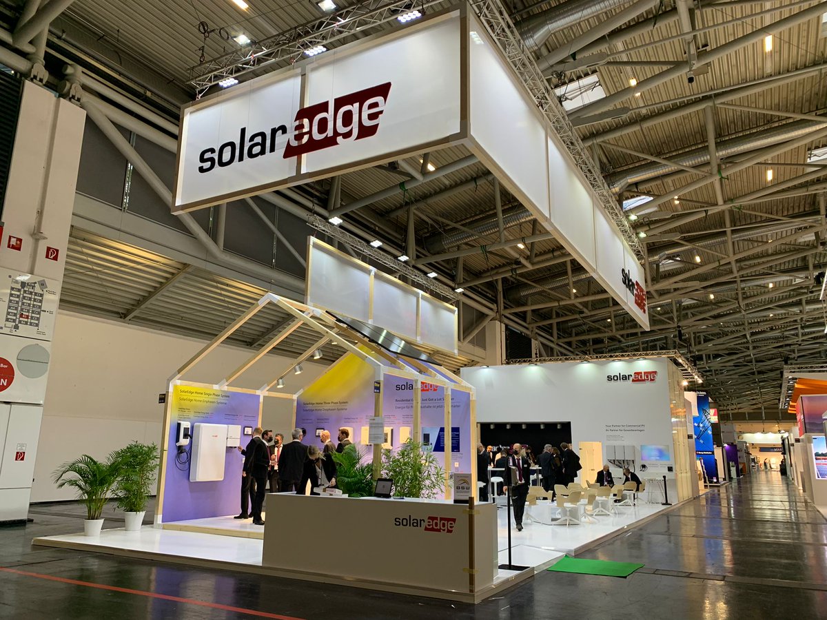 SolarEdgePV's tweet image. #Intersolar2021. Meet our amazing team at Hall B5, Booth 110! 
Explore the SolarEdge Home - our new smart energy management system designed to optimize energy consumption. 
#SolarEdgeHome #SolarEdgeEnergyBank #SmartEnergy @Intersolar