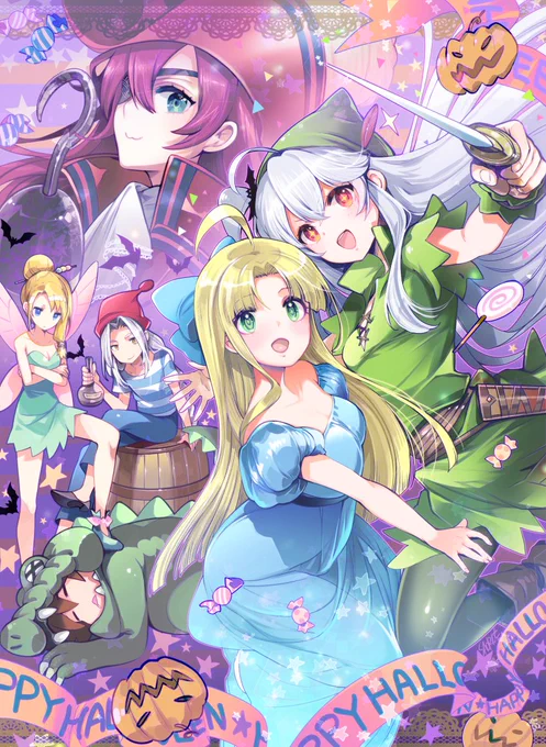🎃🌟ハッピーハロウィン🌟🎃ちょっと早いけど…!(※ファンアートです)

#ファンリビ 