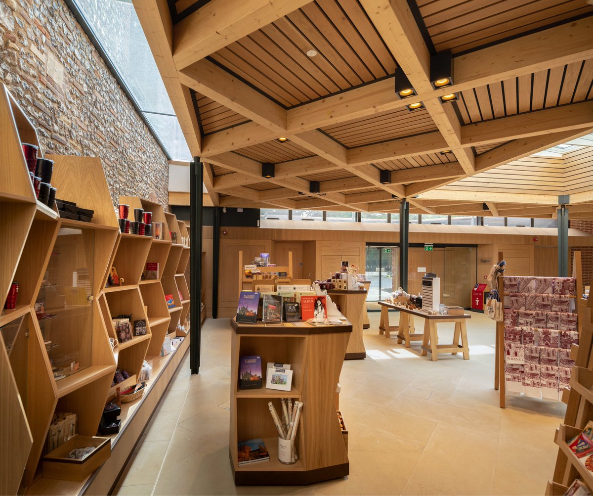 simpsonandbrown's tweet photo. Our St Albans Cathedral Welcome Centre has been awarded in the St Albans Civic Trust Awards, receiving the Trevelyan Prize for conservation and the annual Plaque for the overall winning building.

#cathedral #architecture #heritage #stalbans https://t.co/Slb16GGopX