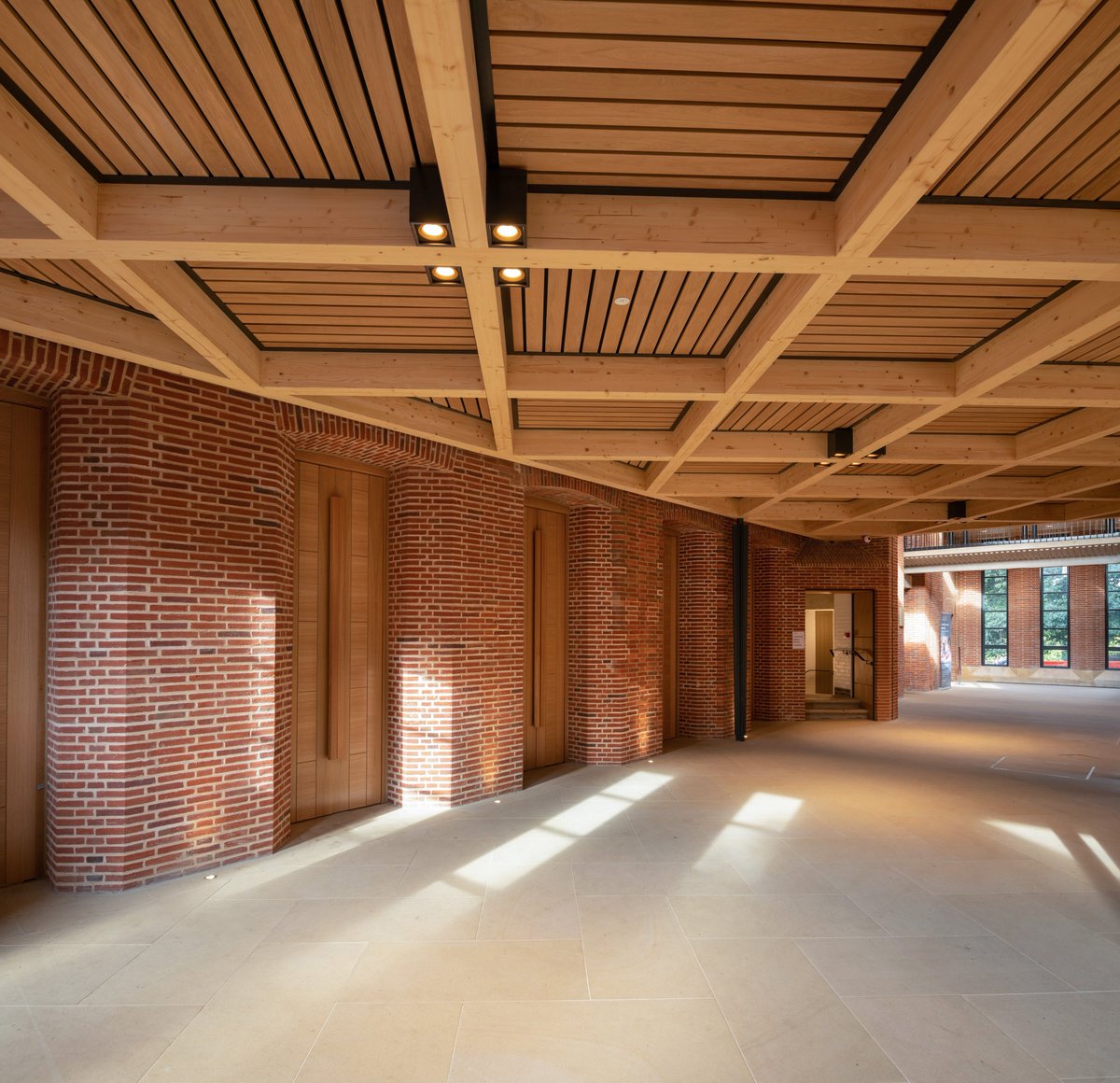 simpsonandbrown's tweet photo. Our St Albans Cathedral Welcome Centre has been awarded in the St Albans Civic Trust Awards, receiving the Trevelyan Prize for conservation and the annual Plaque for the overall winning building.

#cathedral #architecture #heritage #stalbans https://t.co/Slb16GGopX