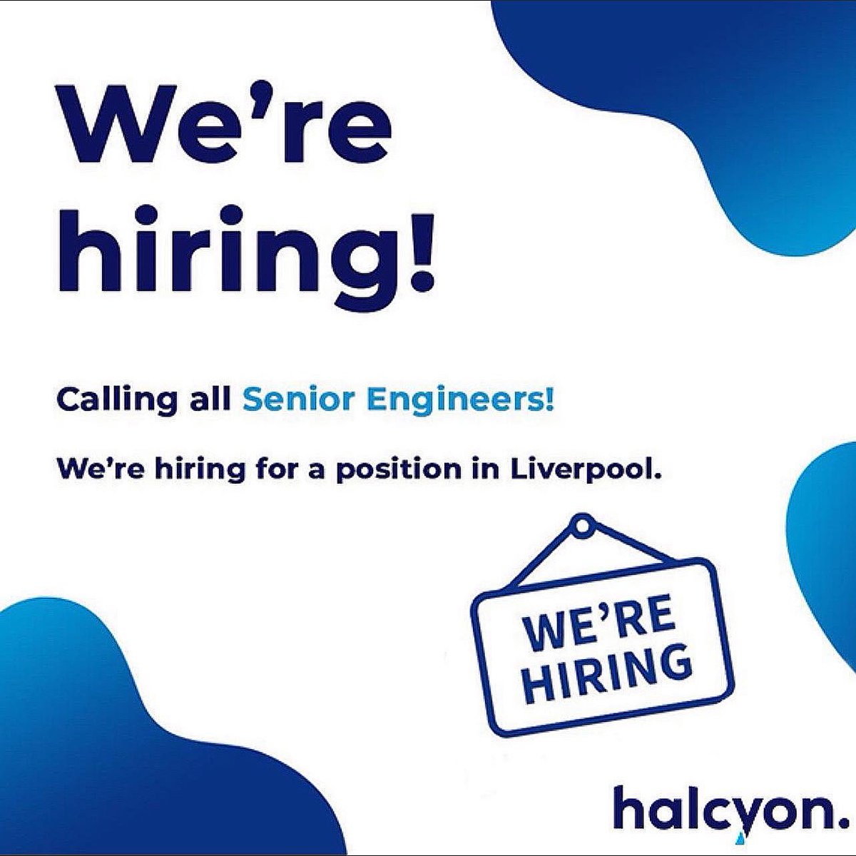 halcyon_nw's tweet photo. ~ We are looking for all senior engineers.
~ Email your cv over to info@halcyonnetworks.co.uk and one of our team will be in touch!
#recruiting #recruitment #halcyon #growing #seniorengineers #liverpoolbased #contactus https://t.co/qkzXCLKyWE
