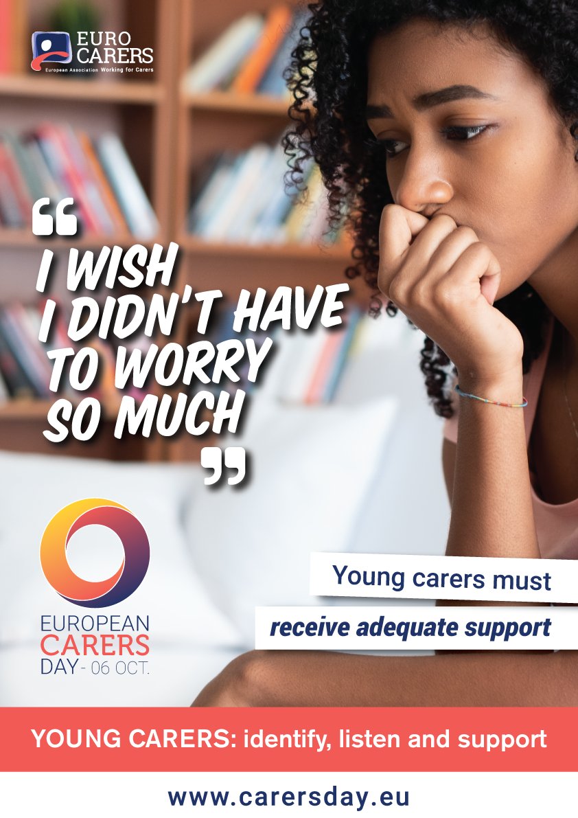 EUCDW's tweet image. Young carers need our support! They deserve to exercice the same rights as any child. @Carersday #EuropeanCarersDay