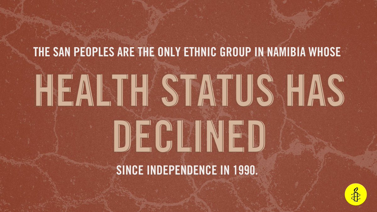 PrincessMwangz's tweet photo. The San peoples often lack access to essential social services such as healthcare & education. @NamPresidency must ensure access to healthcare as a human right, including timely, acceptable, &affordable health care of appropriate quality #EndTBNamibia https://t.co/h9HRZiEwvT