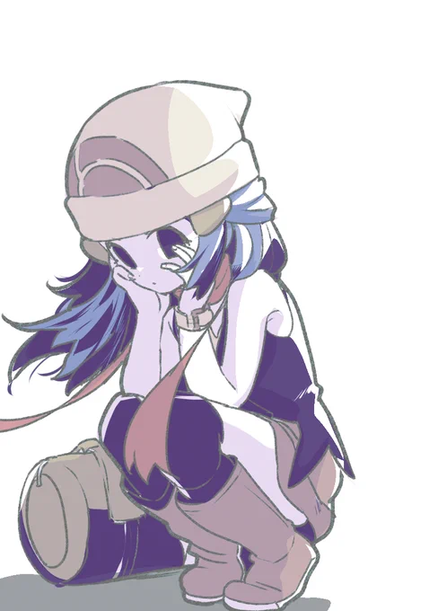 闇なヒカリちゃん落書き 