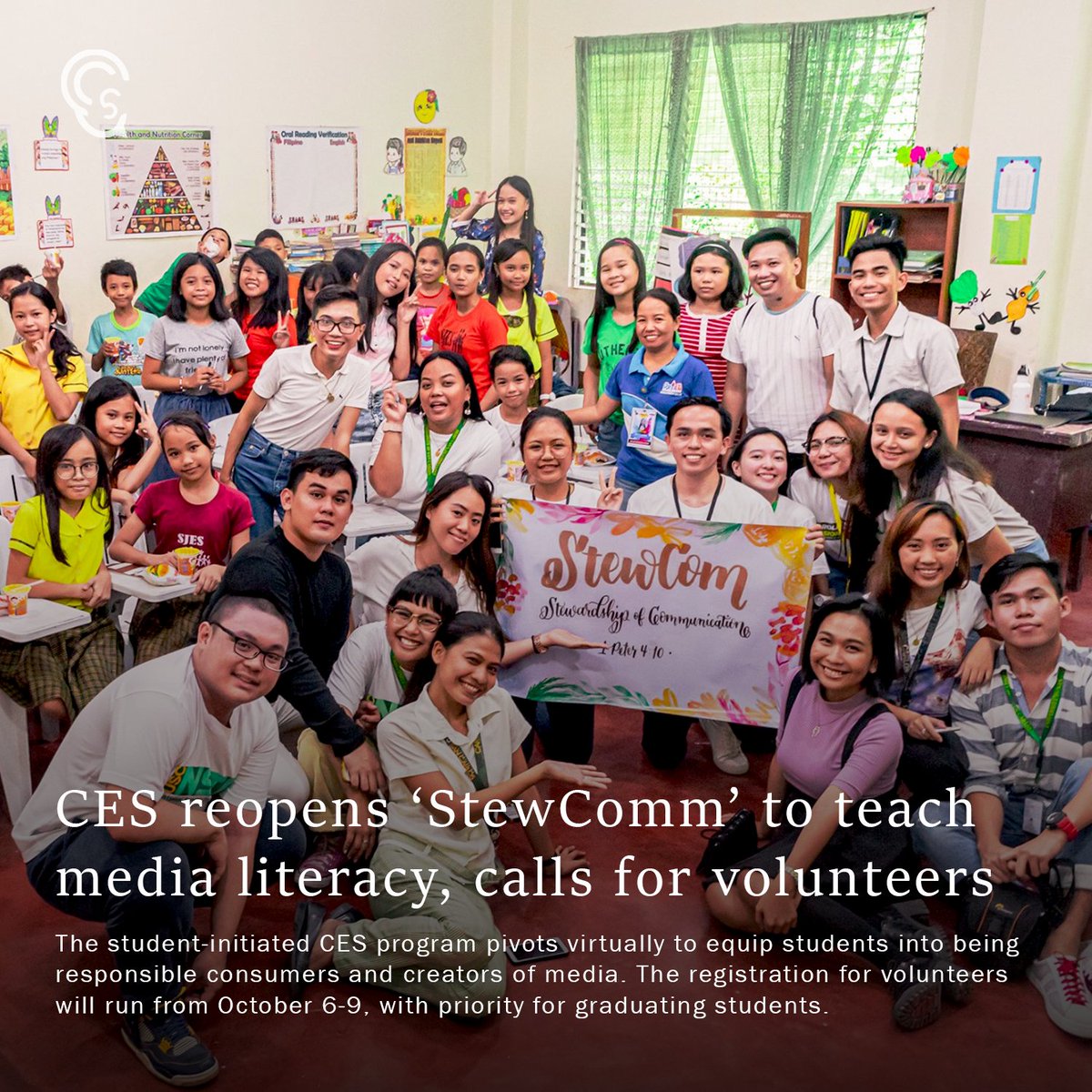 CarolinianComm's tweet photo. Stewardship of Communication program will be conducted via Zoom for a couple of hours monthly to facilitate Senior High School students through reporting, discussions, and other interactive activities geared to develop their 21st-century skills. #ConveyingToTheMasses https://t.co/CXrURRarwA