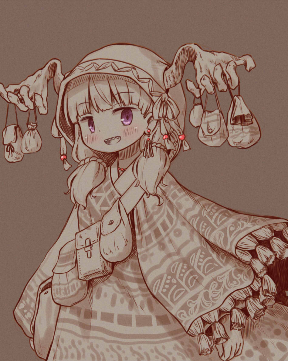 「創作 ヤナムカちゃん 」|アリヌ🍠例大祭せ43abのイラスト