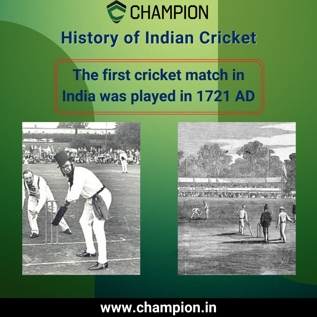 GoChampion4's tweet photo. Ever Wondered what was it like during the ancient period of cricket. Check out the above post to know more. #champion #sports #sportsperson #cricket #cricketplayer #match #india #cricketteam #championleague https://t.co/oQZ6LXQfTV