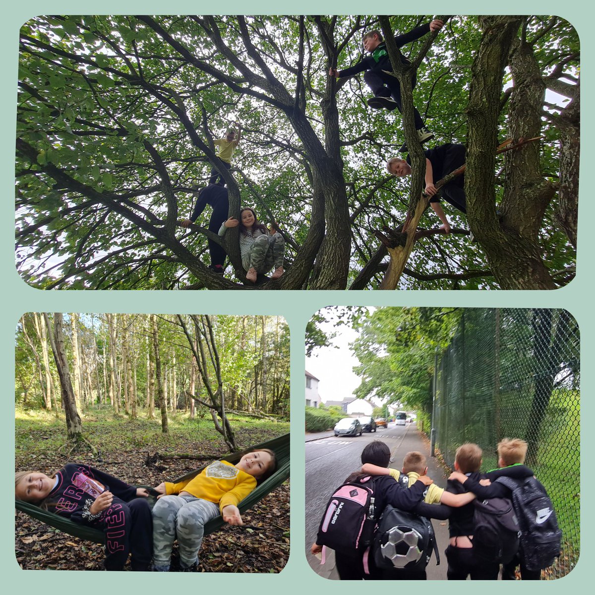 EDActiveSchools's tweet photo. 🌲More fun in the forest with @OutletPlayRe 🌲
👣Last week our pupils completed over 10,000 steps each during our session! #ActiveInNature
Great to see the pupils relationships with nature growing each week as well as their respect for their peers and themselves. 🙌 https://t.co/XBFgF3wteS