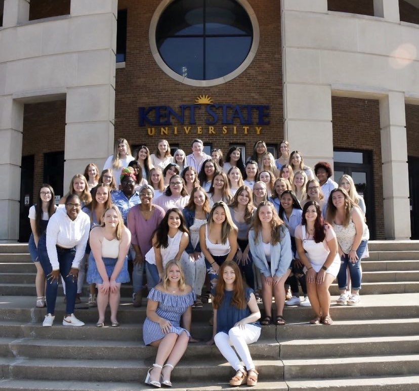 ATΩ Kent State tweet media