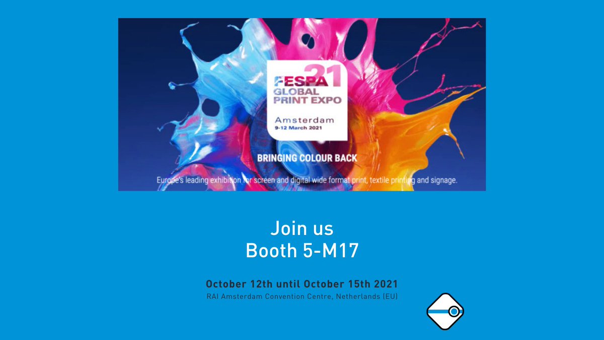 BarbieriSpectro's tweet photo. The countdown is on... only a few days until #FESPA2021 #exhibition at Amsterdam RAI.

Join us and let’s #bringingcolourback together! Register here: https://t.co/b8Rl2O25x2

#measurementtechnology #spectrophotometer #professional #intelligent #measuringcolor #barbierielectronic https://t.co/CHHAw1sM44