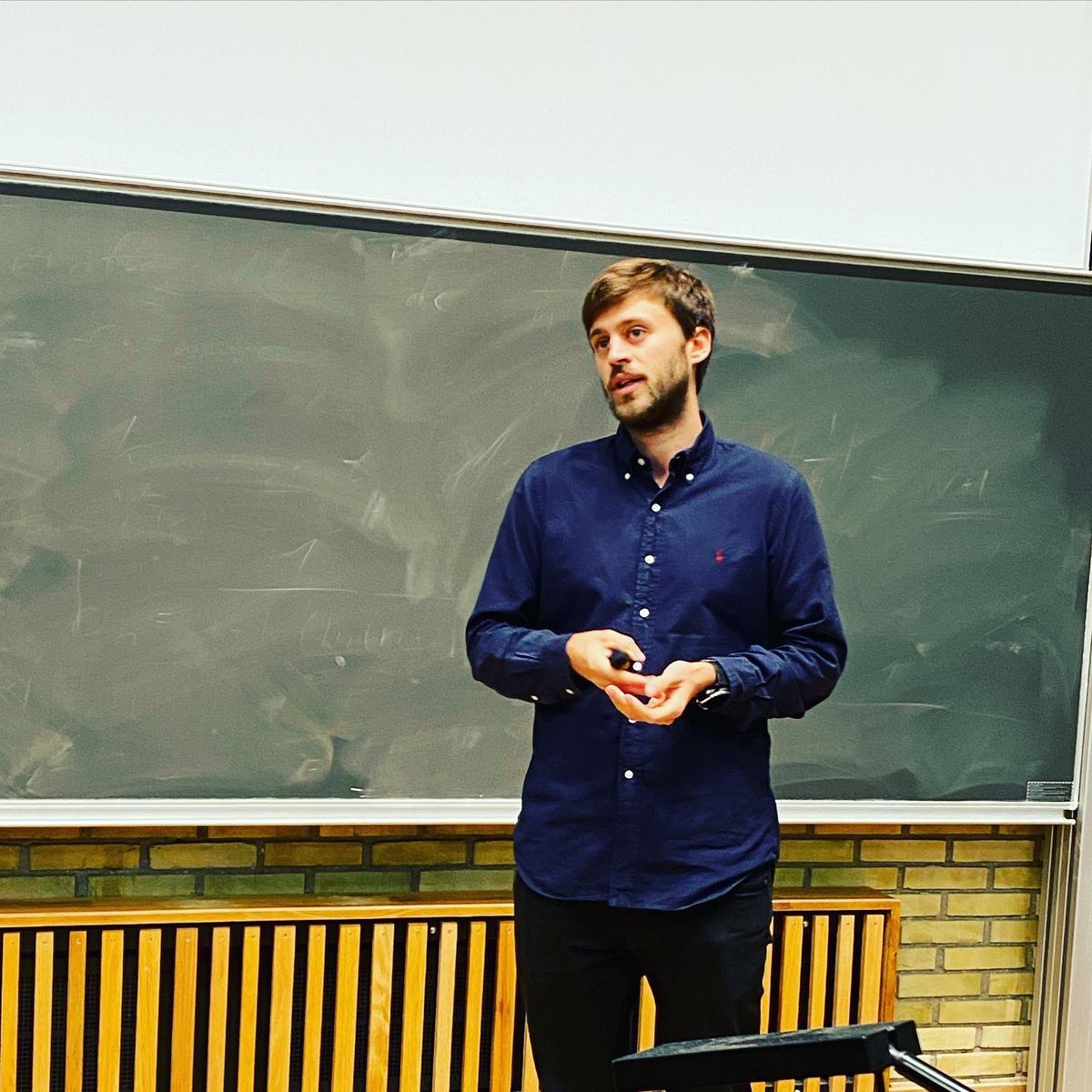 KegnaesGroup's tweet photo. Congratulations to Mikkel. He just successfully defended his PhD entitled “First-Row Transition Metal-Catalyzed Carbon-Carbon Bond Formation”. Thanks to all external partners and examiners. #kegnaesgroup #dtuchemistry #dtu #dtudk #chemistry #catalysis https://t.co/NtPSOoQppR