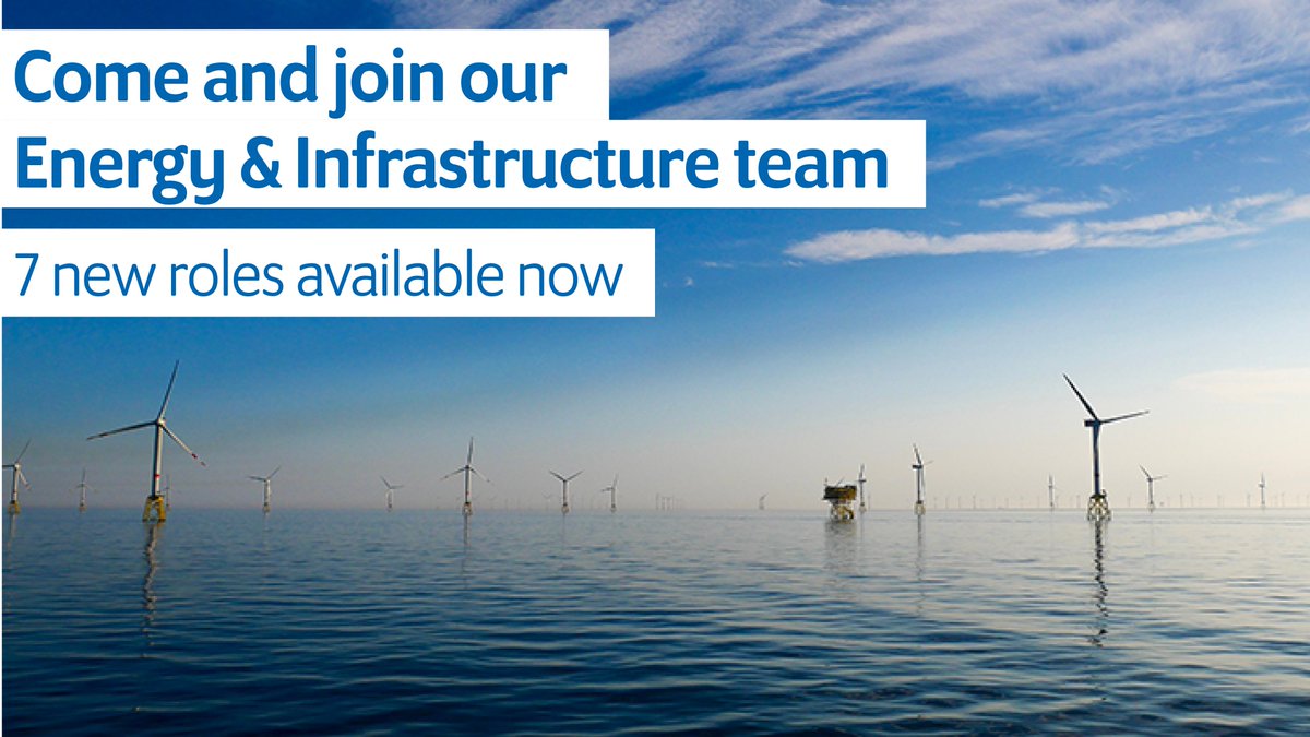 As we announced last week, we're beginning a recruitment campaign which will double the size of our Energy &amp; Infrastructure team. If you want to play a part in Scotland's clean energy, net zero future, visit the recruitment site to find out more: bit.ly/3oDWPB4