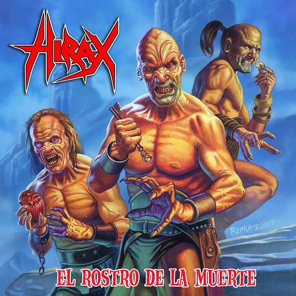 ThisDayInMETAL's tweet photo. Oct 6th 2009 #Hirax released the album "El Rostro De La Muerte" #FleshAndBlood #BaptizedByFire #Horrified #ThrashMetal

Did you know…
It is the first to feature the brothers Steve Harrison (bass) and Lance Harrison (guitar), and the last with Glenn Rogers. https://t.co/1Keg5U7y3v