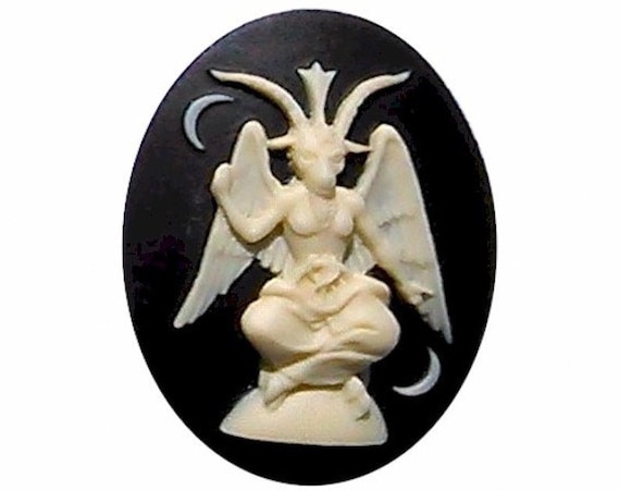 BOGO OFFER BUY 3 GET 1 FREE    Baphomet Occult, Gothic, Cameo, Silicone Mold etsy.me/2LURTD7