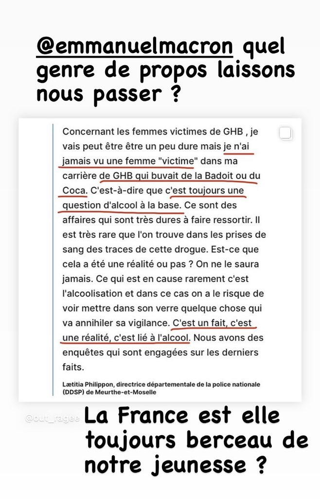 bizzi_ay's tweet photo. Monsieur @EmmanuelMacron j’attend toujours une réponse de votre part, allons nous encore salir la jeunesse française comme ça ?

#badoitplutotquealcool #tristefrance https://t.co/OlydJ1NZhG