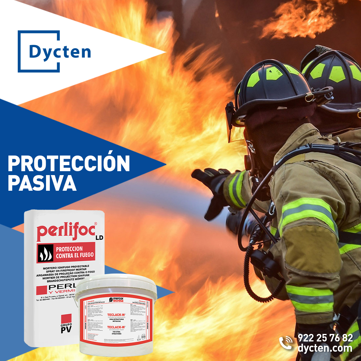 En #Dycten disponemos de sistemas de protección contra incendios, resistencia al fuego y evacuación. Para aplicar en toda la envolvente del edificio. 🔥

¡Consulta nuestra #Newsletter en el siguiente link! ⬇
mailchi.mp/dycten.com/sab…
#Proteccion #Pasiva #Fuego #Seguridad