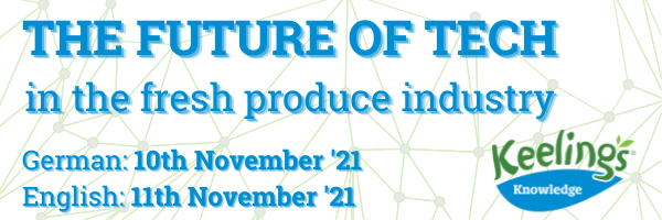 How can we assess the #technological future of the #freshproduce industry? On the 10th and 11th of November we will host a #webinar on that topic to find answers. Do not miss out on industry and #software specialists providing valuable insights for your #business!