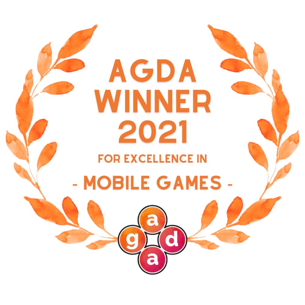 And the award for Excellence in
📱 Mobile Games: 📱
Goes to.. 🐂 The Oregon Trail 🐂
by <a href="/Gameloft/">Gameloft</a> Brisbane

#AGDAs21