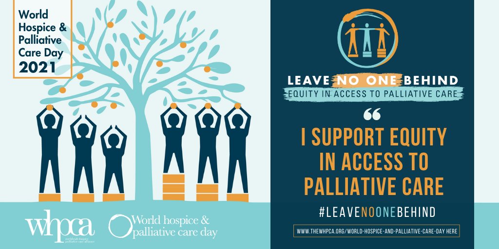Zaterdag 9 oktober 2021 is het Internationale Dag Palliatieve Zorg; de juiste zorg op de juiste plek; 70% wil het liefst thuis sterven. 
palliatievezorg.nl
#InternationaleDagvandePalliatieveZorg #IDPZ #LeaveNoOneBehind