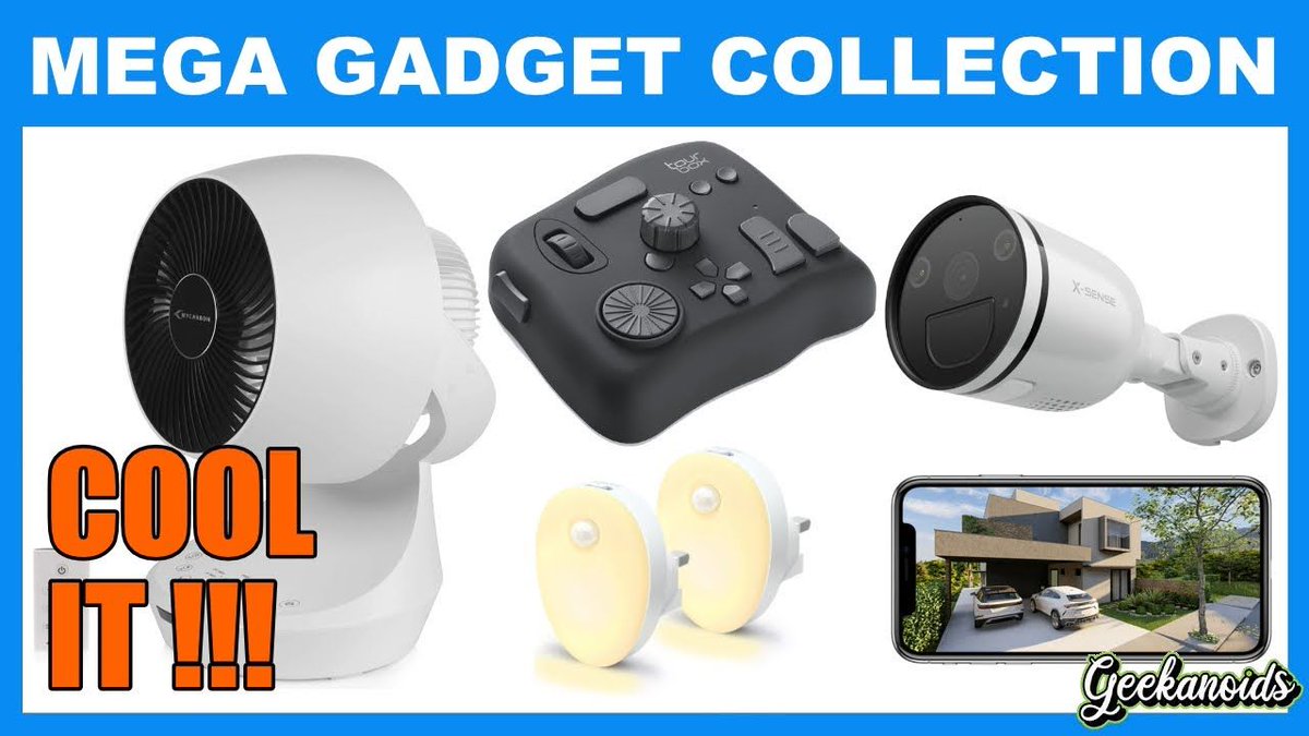 geekanoids's tweet image. Mega Gadget Collection - Cool It !!! 
youtu.be/LFFskUQeFqQ 
#fan #security #appcontroller