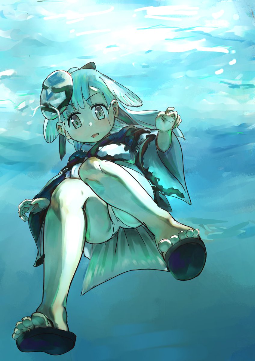 「人面魚ちゃん! 」|ふじたかなすのイラスト