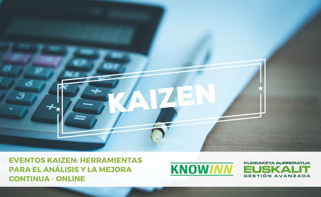 EUSKALIT's tweet photo. ¿Crees que hay tareas que no enriquecen ni aportan rentabilidad a tu empresa? 

No te pierdas nuestro curso #Knowinn "Eventos Kaizen: Herramientas para el Análisis y la Mejora Continua - Online" que comenzará el 15 de octubre 💻 https://t.co/AcsdWpDCAX