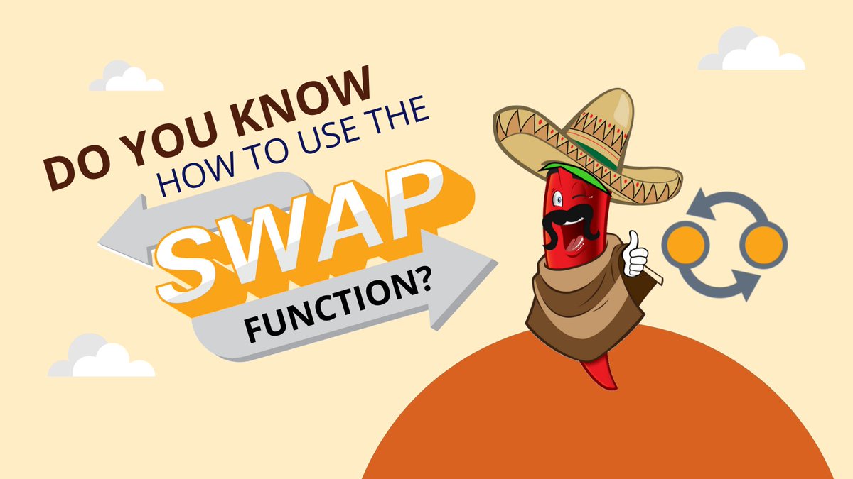 Tacoswap_io's tweet photo. On @TacoSwap #DEX, you get to #SWAP #tokens in the #pools!
But wait - do you know how to do it? Don’t worry if you don’t: we got you.
It’s easy! Just click on “SWAP” and watch the video here to follow the steps. https://t.co/YEw1Bckk5H
#DeFi #crypto #DAO https://t.co/b1Z2H9kbmb