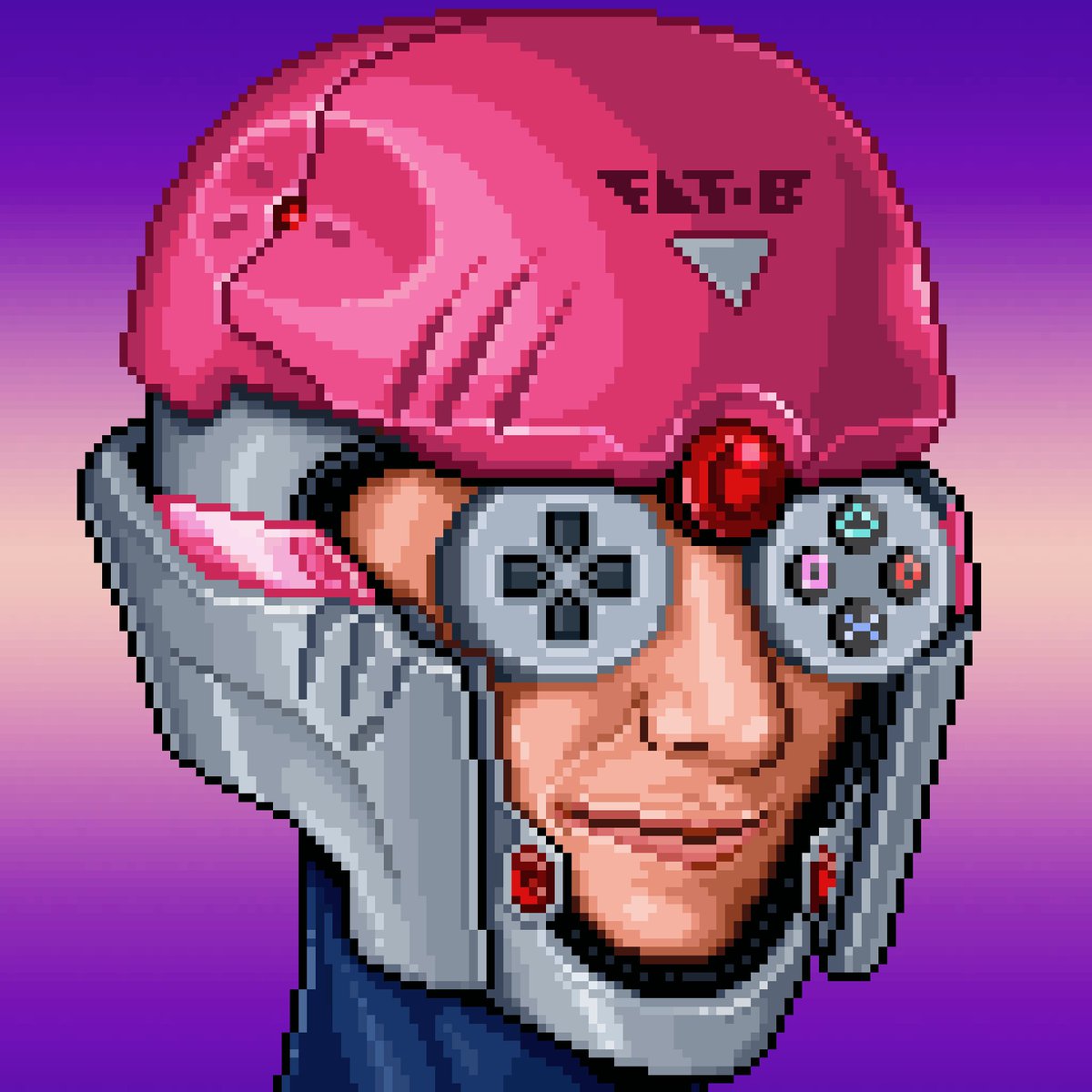 BKK_BROS's tweet image. Special custom GameBro #FatBaby for @NftFat, creator of @CleverGirlsNFT 🦖
Request from 3 months ago, just finished today! 🦥
Thank you for support me since beginning of my Collection
💓🙏💓
👉opensea.io/assets/0x495f9…